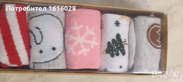 Бебешки Коледни чорапи на Sinsay., снимка 2 - Чорапи - 52350650