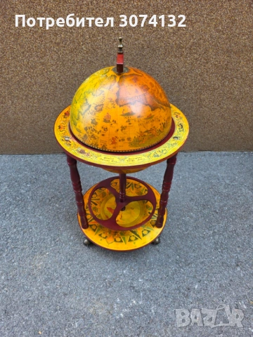 Ретро глобус/барчe, снимка 2 - Други ценни предмети - 53880201