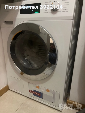 Пералня Miele TwinDos XL & WiFiConn@ct, снимка 5 - Перални - 52490391