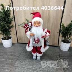 Коледна фигура Дядо Коледа – създай празнично настроение у дома!, снимка 5 - Декорация за дома - 52498003