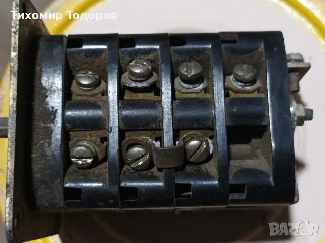 пакетен ключ 10 А, 440 V произведен в СССР от електрожен Кра Кра , снимка 6 - Резервни части за машини - 49158469