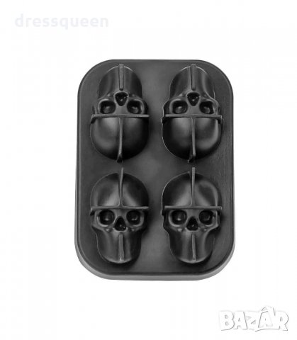 2954 Лед с форма на черепи, снимка 9 - Форми - 34265013