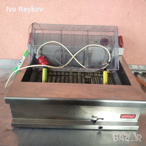 Lotus FPE-25, Електрически 24 литров фритюрник, професионален