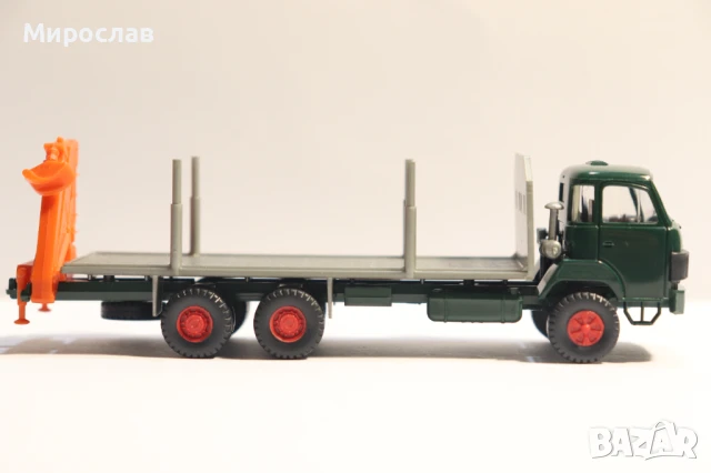 RMM  H0 1/87  SAURER  KАМИОН МОДЕЛ ДЪРВАРКА КОЛИЧКА , снимка 5 - Колекции - 51157744