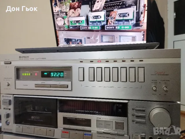 Стерео тунер Hitachi  FT-5000, снимка 2 - Ресийвъри, усилватели, смесителни пултове - 48913230
