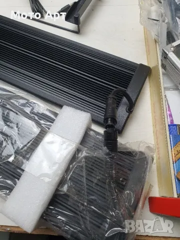 Осветление Лампа за Аквариум 2 Метра 1 Метър Aquarien Eco Няколко Режима на Светене, снимка 16 - Оборудване за аквариуми - 48801841