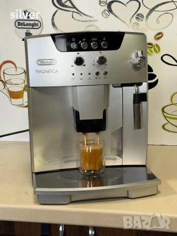 Кафемашина кафе автомат delonghi magnifica с гаранция, снимка 6 - Кафемашини - 53941703