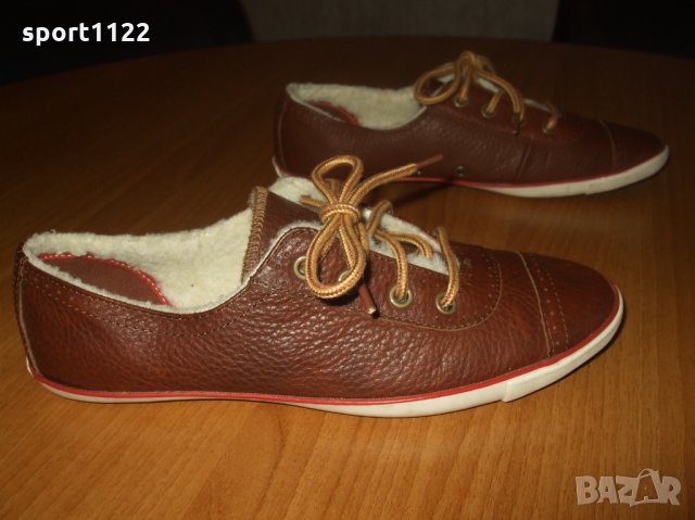 N39 Converse/естествена кожа дамски кецове, снимка 2 - Кецове - 34144818