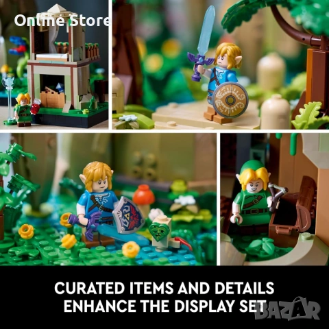 LEGO The Legend of Zelda Great Deku Tree 2 в 1 – 77092, 2500 части, снимка 6 - Конструктори - 54176333