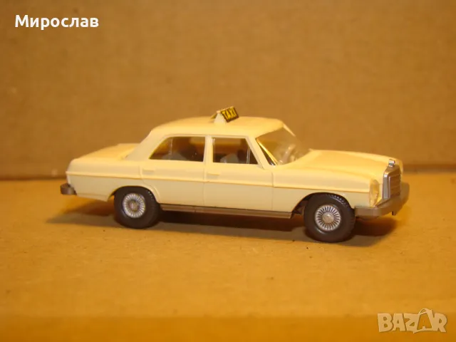 WIKING H0 1/87 MERCEDES BENZ TAXI ТАКСИ МОДЕЛ КОЛИЧКА, снимка 3 - Колекции - 48779228