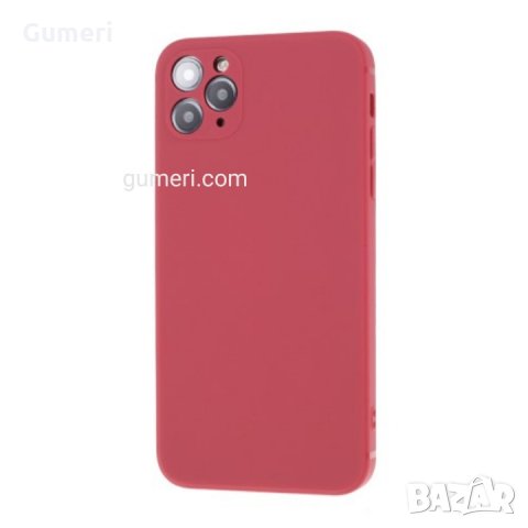 Apple iPhone 11 Pro Max Силиконов Матиран гръб с допълнителна защита за камерата , снимка 11 - Калъфи, кейсове - 31256262