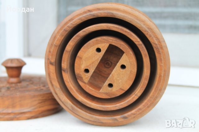 Дървена кутия за цигари, снимка 8 - Колекции - 40013724