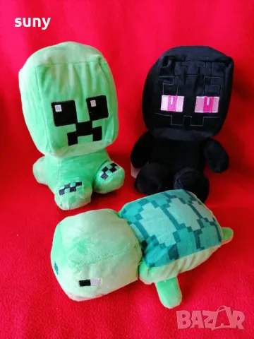 Плюшени играчки Майнкрафт нови, снимка 6 - Плюшени играчки - 49689769