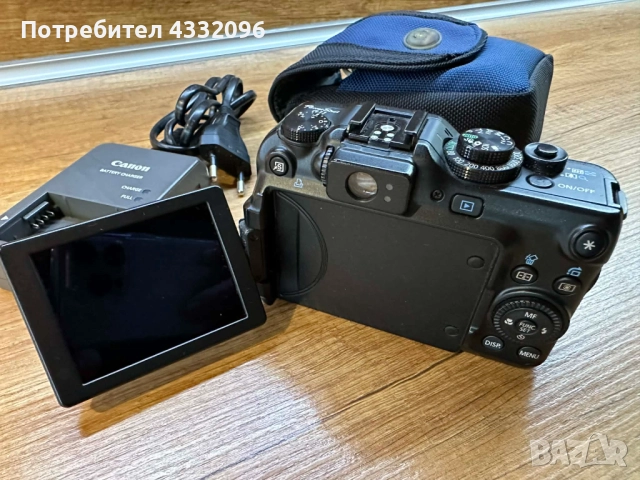 Цифров фотоапарат Canon PowerShot G11 - PSG11, снимка 4 - Фотоапарати - 52914586