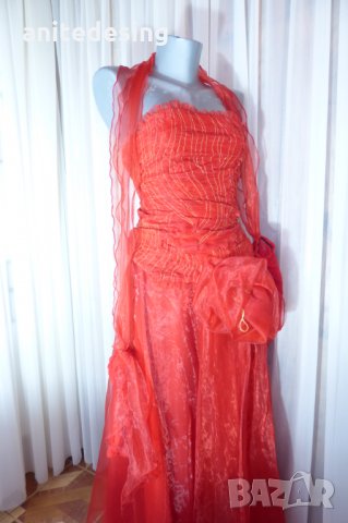 рокля за спортни танци- стандарт, снимка 9 - Детски рокли и поли - 35229011