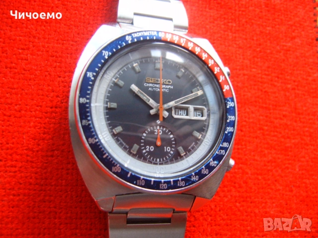 Seiko Chronograph 6139-6002 POGUE, снимка 3 - Антикварни и старинни предмети - 53106421