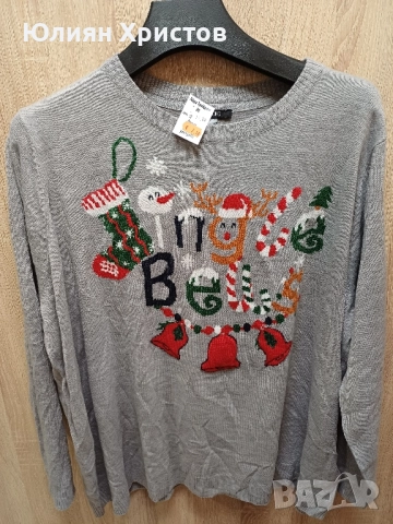 Коледни блузи, снимка 5 - Блузи с дълъг ръкав и пуловери - 52332441