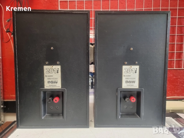 Тонколони B&W 201i, снимка 7 - Тонколони - 52801079