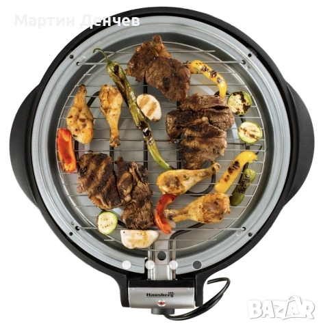 Барбекю Electric Hausber, снимка 4 - Барбекюта - 53335563