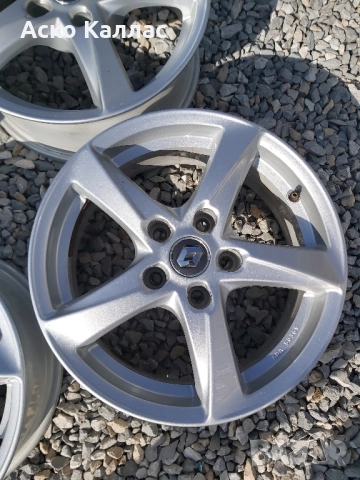 5x114.3..16.цола. 6.5j ET41 BROCK, снимка 4 - Гуми и джанти - 51830332