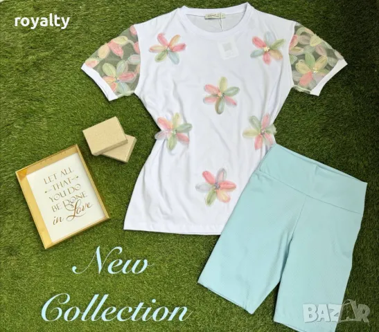 Памучни дамски комплекти , снимка 5 - Спортни екипи - 49756097