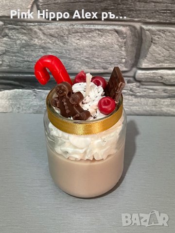 Ароматна свещ шоколад, снимка 5 - Декорация за дома - 42758547