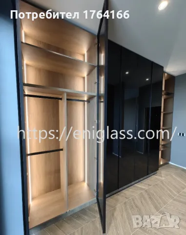 Стъклени прегради , врати, паравани за гардеробни от Ени Глас ЕООД, снимка 2 - Други - 49857047