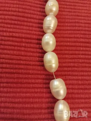 Кулие, гердан, огърлица от естествени перли. , снимка 7 - Колиета, медальони, синджири - 49221526