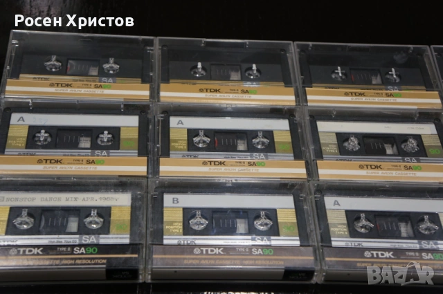 Аудиокасети TDK SA, снимка 10 - Аудио касети - 53193939