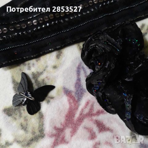 Accessorize Комплект в черно, снимка 3 - Аксесоари за коса - 44246019