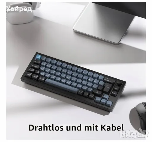 Нов Keychron Q2 Pro Knob Version – Q2P-M4 RGB механична клавиатура с немска подредба но може и смяна, снимка 4 - Клавиатури и мишки - 55994869