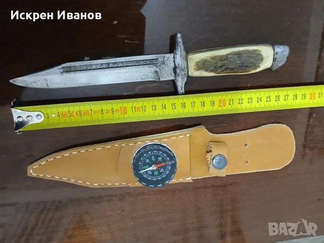  Нож на Дневалния, Ловен, Туристически нож, снимка 2 - Ножове - 49230395