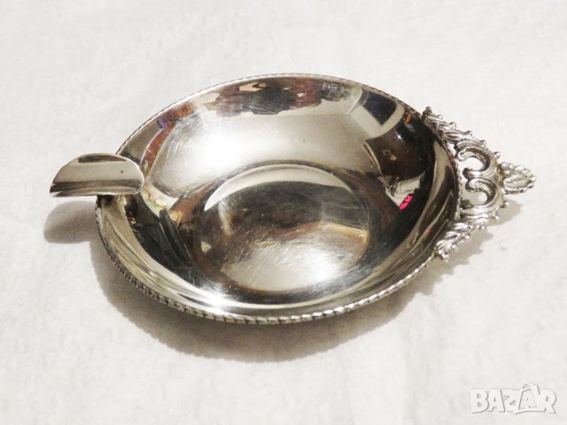 Старинен сребърен пепелник - стар внос от Щатите - прекрасен за подарък на любим човек сребро, снимка 5 - Други - 29674390