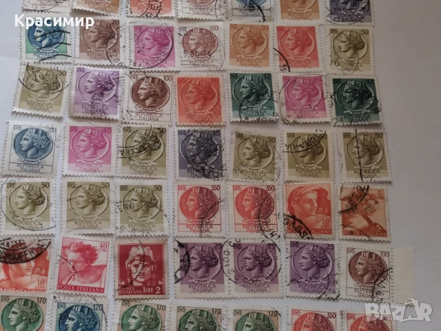 ПОЩЕНСКИ марки Италия , снимка 4 - Филателия - 52935448