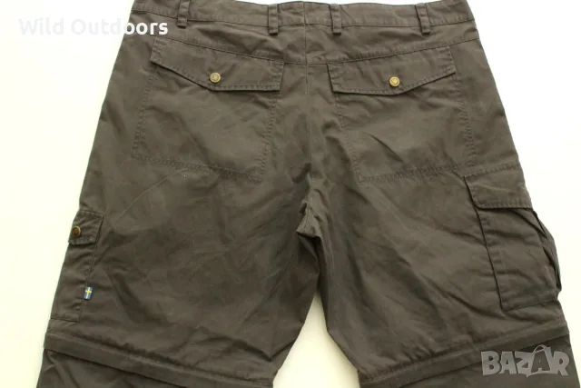 FJALLRAVEN Karl Zip-off trousers - мъжки панталон, размер 56 (XXL), снимка 8 - Спортни дрехи, екипи - 56107462