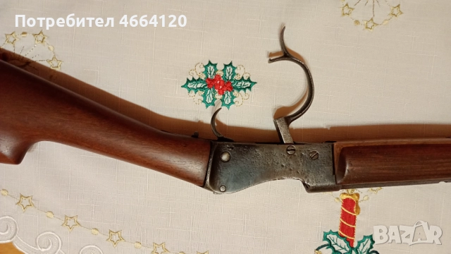 Пушка Белгийска Мартини ZELLER S/S ROOK RIFLE, снимка 2 - Бойно оръжие - 52838864