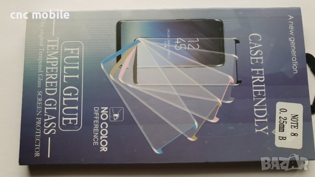 Samsung Galaxy Note 8 - Samsung SM-N950 стъклен протектор , снимка 2 - Фолия, протектори - 37119941