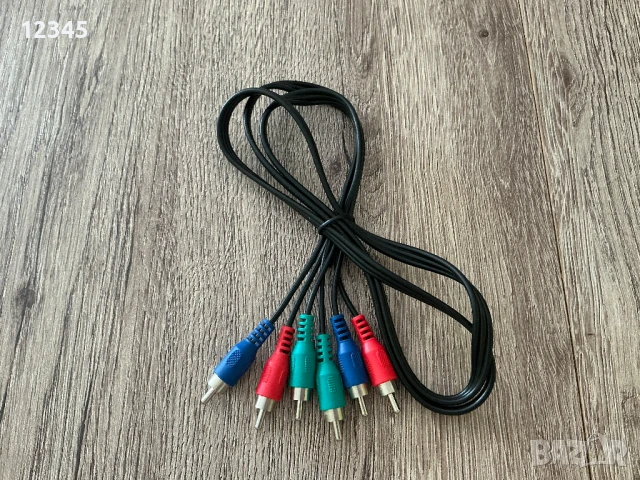 Видео кабели RGB към RGB, снимка 4 - Стойки, 3D очила, аксесоари - 51251642