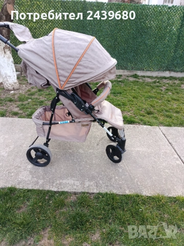 Лятна количка Чиполино, снимка 5 - За бебешки колички - 53922141