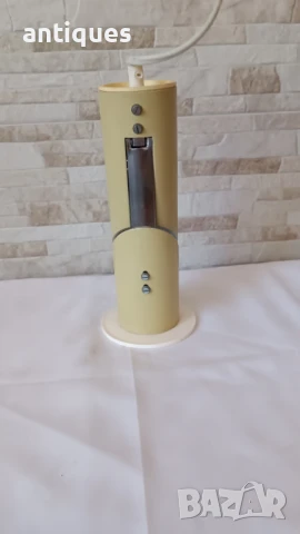 Полска настолна лампа - Szarvasi Vas-Fémipari SZ. - метална - №17, снимка 7 - Антикварни и старинни предмети - 51260211