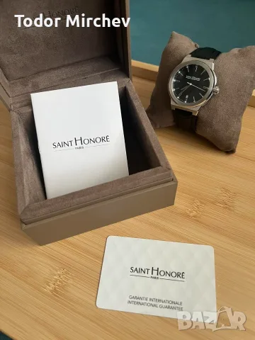 Saint Honore Paris часовник, снимка 4 - Мъжки - 56417226