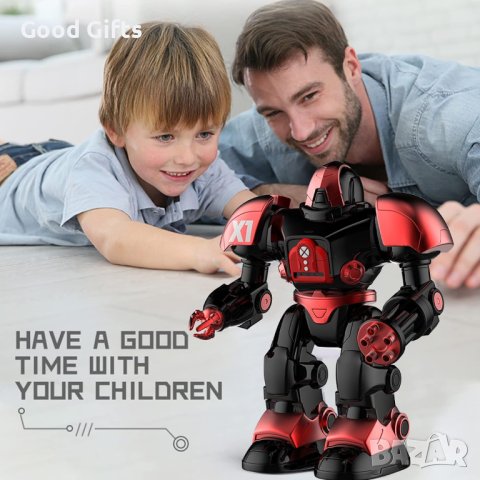 ДЕТСКИ РОБОТ ИЗСТРЕЛВАЩ ДИСКОВЕ С ДИСТАНЦИОННО, снимка 5 - Други - 42876859