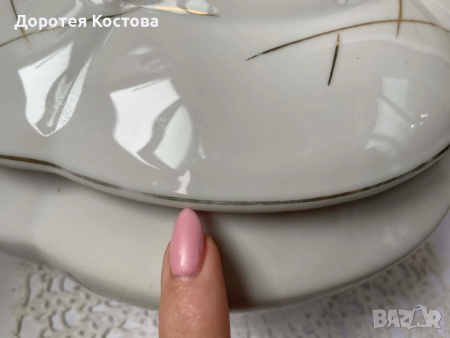 Красив голям и стар български супник на Изида , снимка 16 - Антикварни и старинни предмети - 52694562