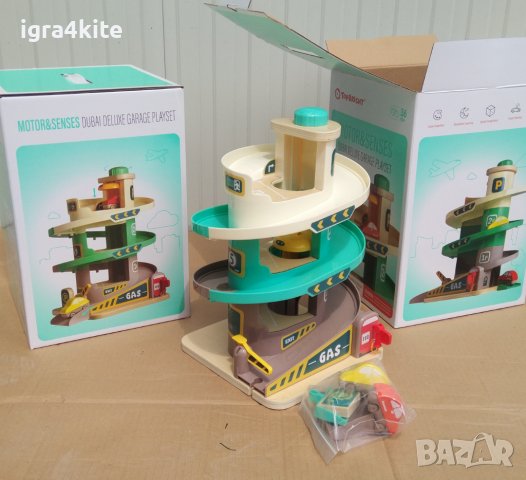 НАМАЛЕНА ЦЕНА! TopBright Dubai Deluxe Garage писта с асансьор и колички, снимка 9 - Образователни игри - 36767645