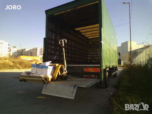 Транспорт и хамалски услуги с падащ борд обл.Стара Загора и страната 24/7дни.