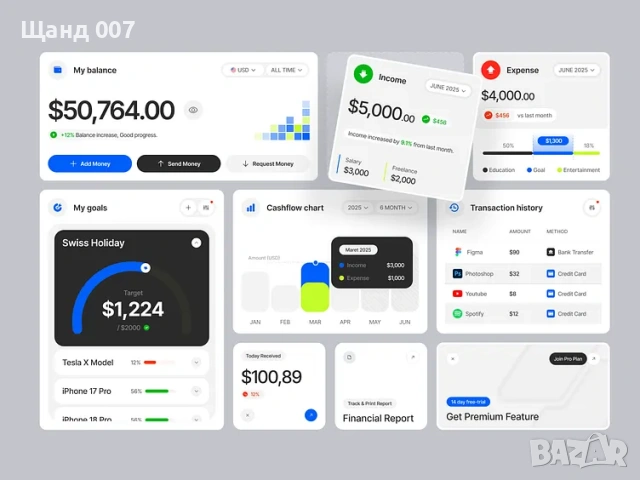Разработка на мобилни (Android, iOS) и десктоп приложения (Windows, MacOS, Linux), снимка 3 - Други услуги - 53230939