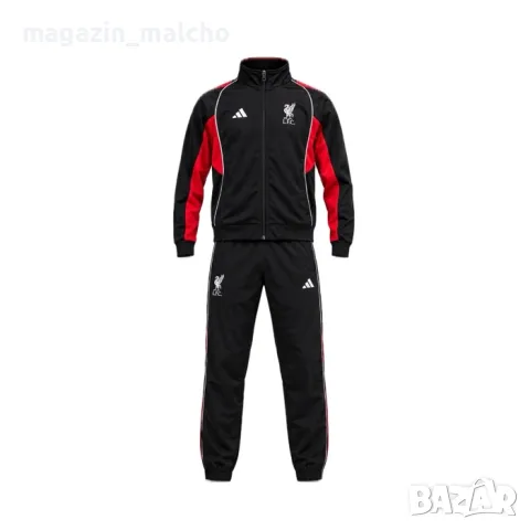 ДЕТСКИ ФУТБОЛЕН АНЦУГ – ADIDAS FC LIVERPOOL; размери: 128, 140, 152, 164 и 176