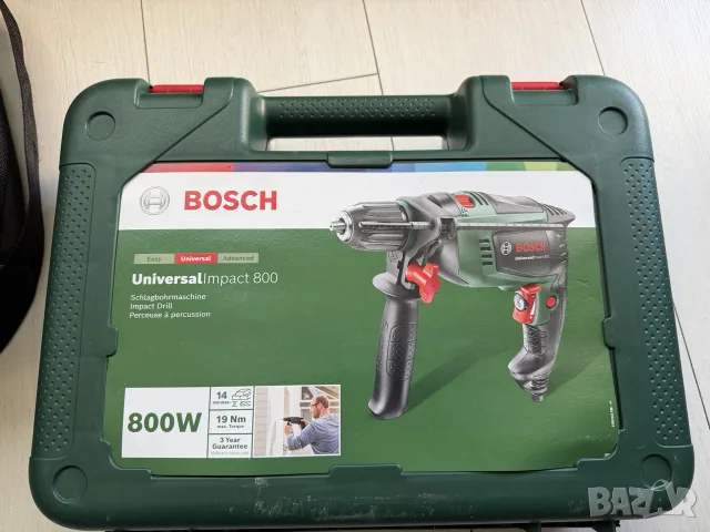 Bosch UniversalImpact 800-Ударна бормашина , снимка 2 - Бормашини - 56513243
