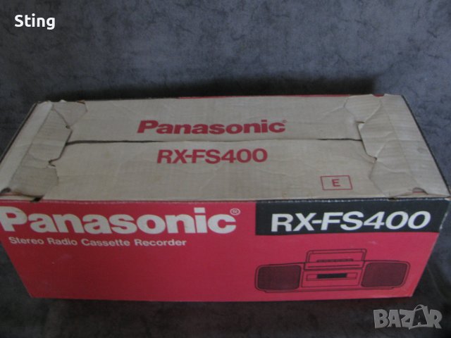 PANASONIC RX - FS400 Радиокасетофон от 80 те, снимка 5 - Радиокасетофони, транзистори - 38386714