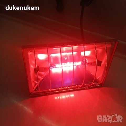 Инфрачервена отоплителна лампа 175W двустепенно регулиране, защита от прегряване и водоустойчив корп, снимка 10 - За птици - 53041446